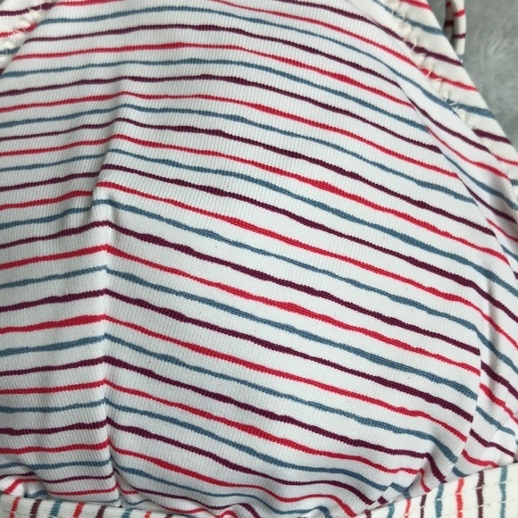 Eberjey M/L Bikini Striped Top with Solid Bottom New with tags - Picture 6 of 11